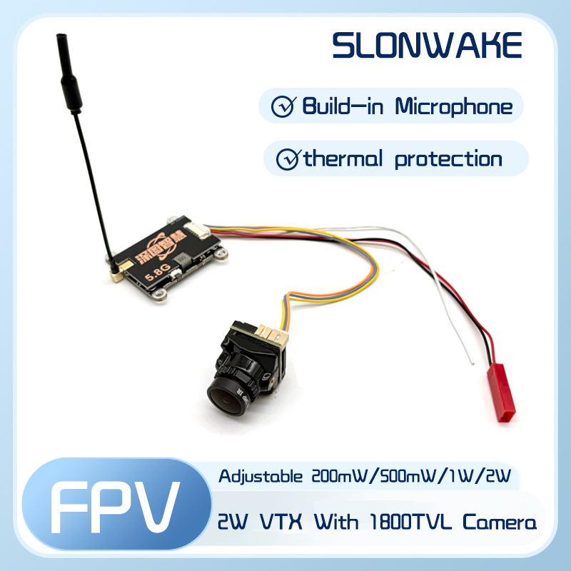 Transmisor VTX SLONWAKE 5.8G 5 - Fpv Drone Receiver reseña y precio