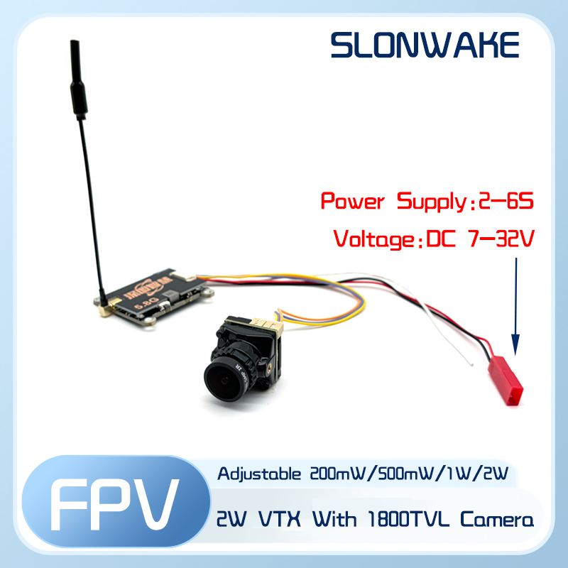 Transmisor VTX SLONWAKE 5.8G 5 - Fpv Drone Receiver reseña y precio