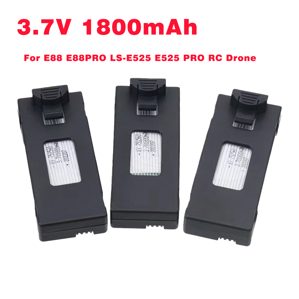 Batería de 3.7V 1800mAh para D - Eachine Drone E58 reseña y precio